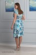 Платье 522 голубые цветы Anelli