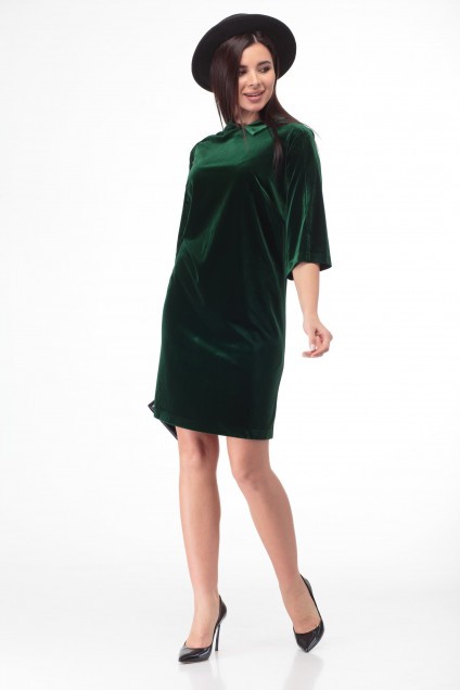 Платье 619 зеленый Anelli