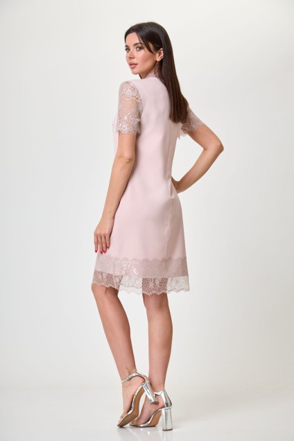 Платье 635 розовый Anelli
