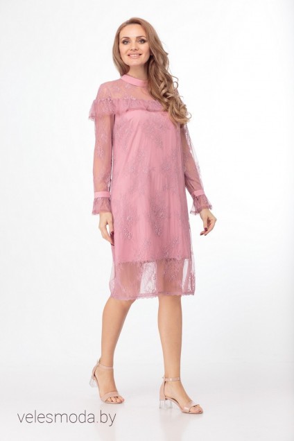 Платье 684 розовые тона Anelli