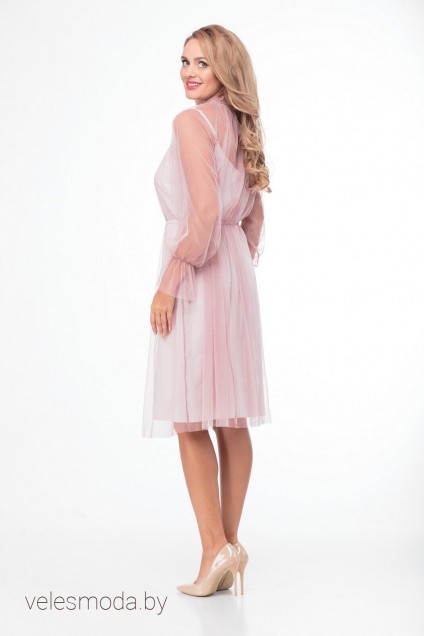 Платье 794 розовый Anelli