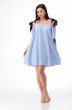 Платье 867 голубой Anelli