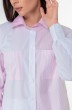 Блузка 893 бело-розовый Anelli