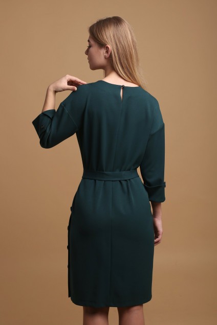 Платье 28-21 зеленый AnnLine