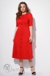Платье 1101-1 красный Anna Majewska