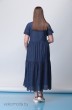 Платье 1115 синий Anna Majewska