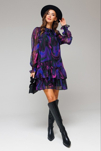Платье 2566 фиолетовый BUTER