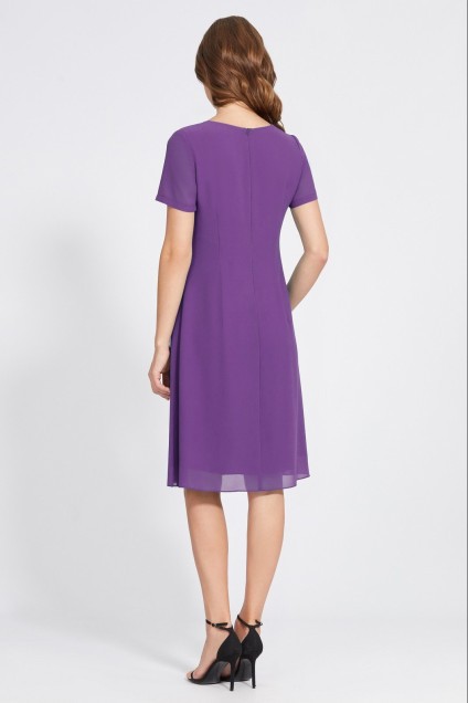 Костюм с платьем 4843 фиолетовый Bazalini