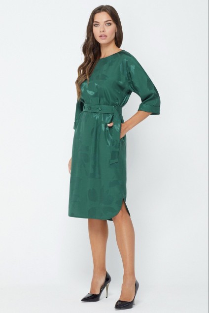 Платье 4035 зеленый Bazalini