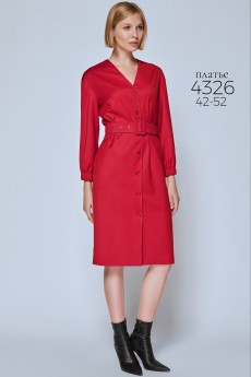 Платье 4326 красный Bazalini