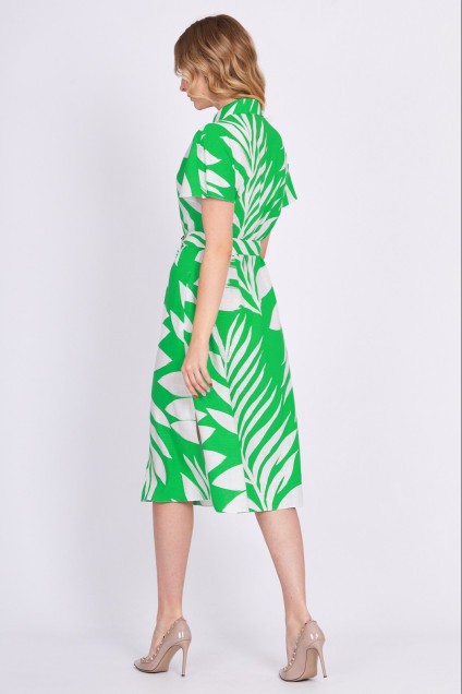 Платье 4650 зеленый Bazalini