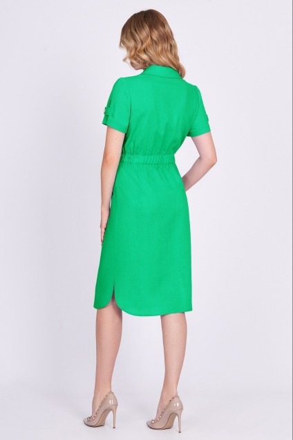 Платье 4656 зеленый Bazalini