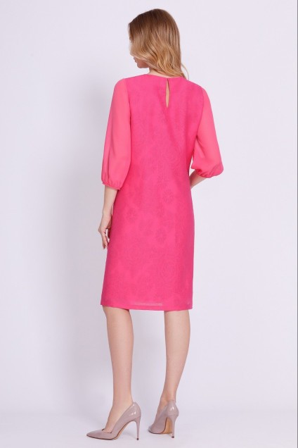 Платье 4726 розовый Bazalini