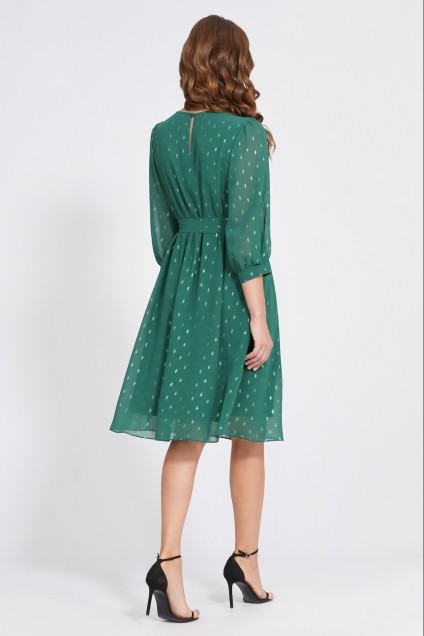 Платье 4824 зеленый Bazalini