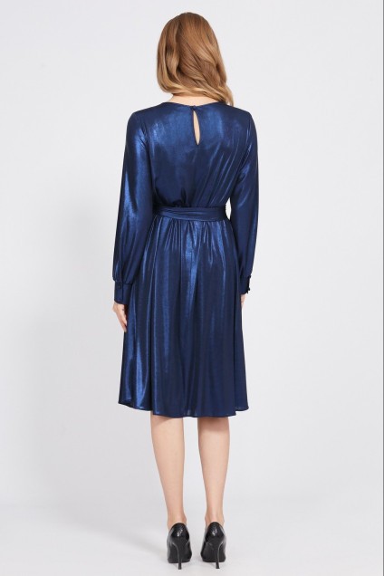 Платье 4855 темно-синий Bazalini