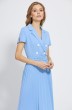 Платье 4905 голубой Bazalini