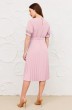 Платье 4938 розовый Bazalini