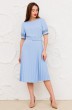 Платье 4938 голубой Bazalini