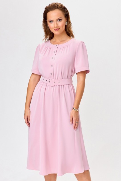 Платье 4953 розовый Bazalini