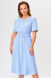 Платье 4953 голубой Bazalini