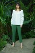 Костюм брючный 1930 зеленые брюки Beautiful&Free