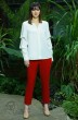 Костюм брючный 1930 красные брюки Beautiful&Free