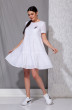 Платье 3031 белый Beautiful&Free