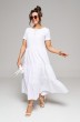 Платье 6151 белый Beautiful&Free