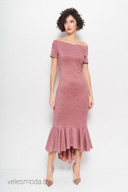 Платье 3170 розовый BEAUTY ANNETE