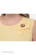 Блузка 1188 желтый БелЭкспози