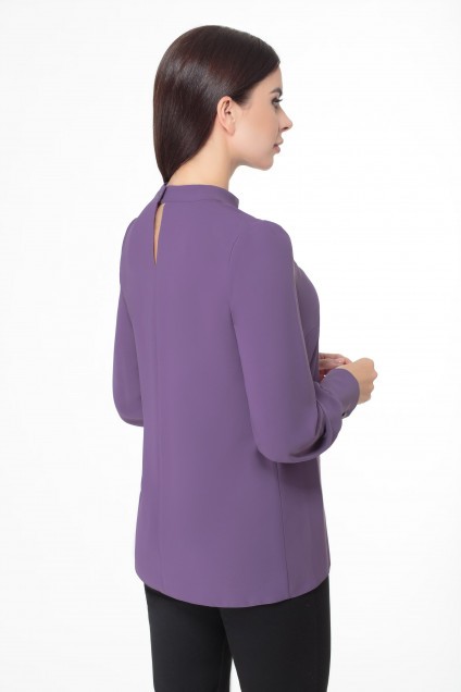 Блузка 1393 пурпурный БелЭкспози