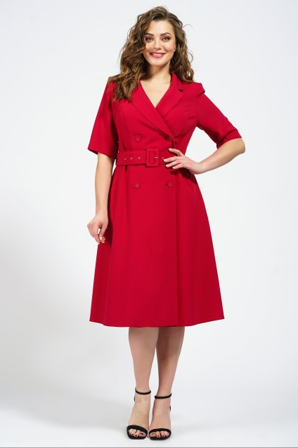 Платье 4348 красный Белтрикотаж