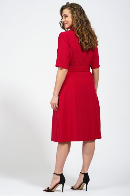Платье 4348 красный Белтрикотаж