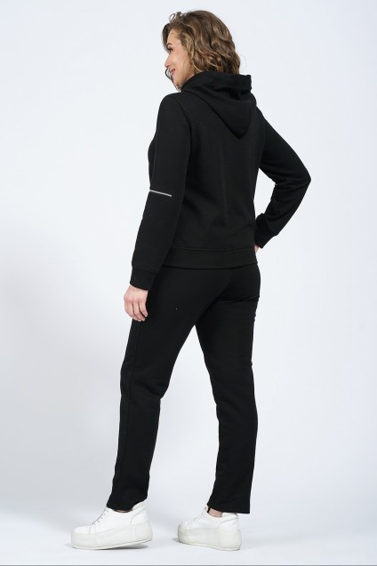 Спортивный костюм 4370 черный Белтрикотаж