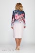Комплект с платьем 15-125 синий+нежно-розовый Bonna Image