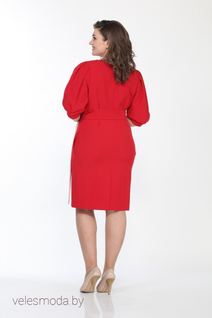 Платье 350 красный-1 Bonna Image