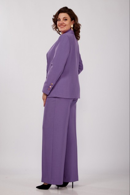 Костюм брючный 695 фиолетовый Bonna Image