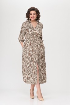 Платье 715-1 коричневый Bonna Image