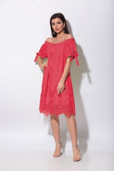 Платье 746 красный  Bonna Image