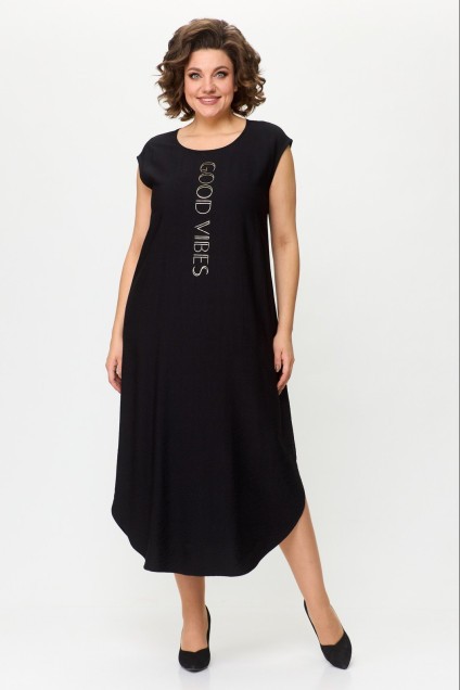 Костюм с платьем 868 мятный + черный Bonna Image