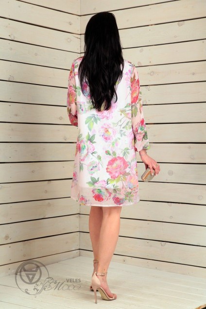 Платье 1310 розовый Celentano
