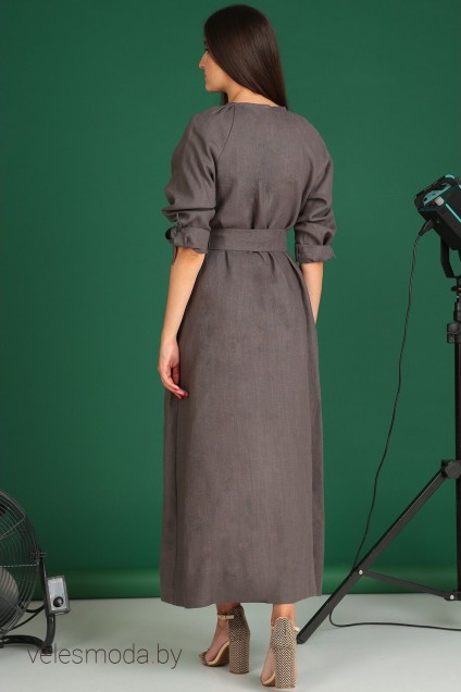 Платье 1843б серый Celentano