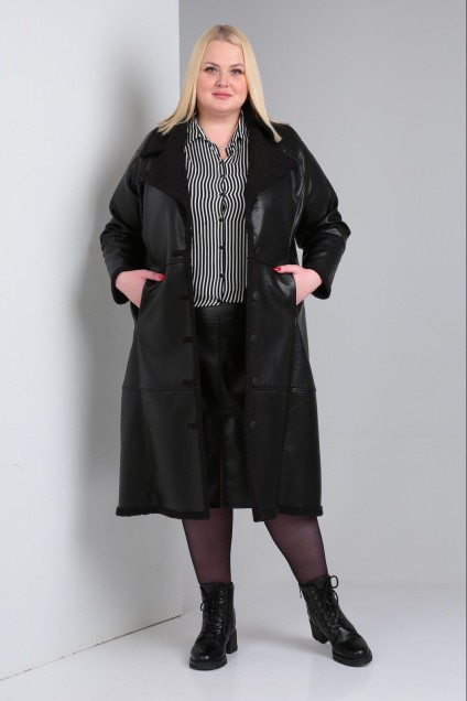 Пальто 2000-1 черный Celentano