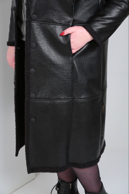 Пальто 2000-2 черный Celentano