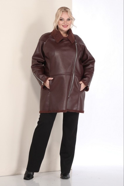 Пальто 2002-1 шоколад Celentano