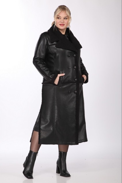 Пальто 2009-1 черный Celentano