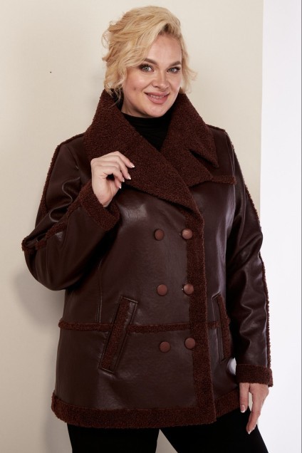Куртка 2040-2 шоколадный Celentano
