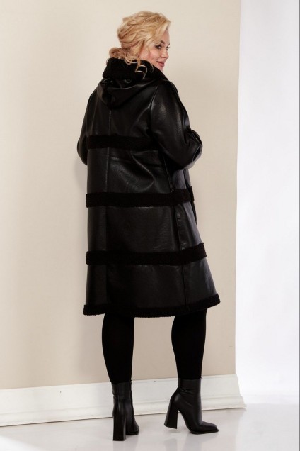 Пальто 2041-2 черный Celentano