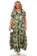 Платье 5009-1 оливковый Celentano