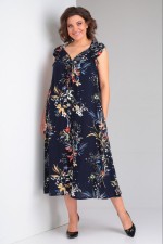 Платье 5013-2 темно-синий Celentano